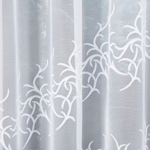 Firana 520x160 Bakaro biała żakardowa gotowa 023297/FBL/001/520160/1 Firana 520x160 Bakaro biała żakardowa gotowa 023297/FBL/001/520160/1