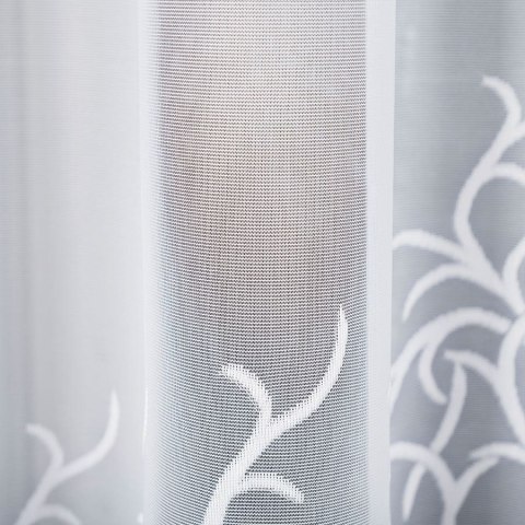 Firana 520x160 Bakaro biała żakardowa gotowa 023297/FBL/001/520160/1 Firana 520x160 Bakaro biała żakardowa gotowa 023297/FBL/001/520160/1