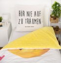 Pościel bawełniana 140x200 Pingwin Mr& Mrs Panda biała żółta poszewka 70x90 H23 Pościel bawełniana 140x200 Pingwin Mr& Mrs Panda biała żółta poszewka 70x90 H23