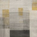 Pościel z mikrowłókna 160x200 Lea 06 geometria szara beżowa żółta D91 Pościel z mikrowłókna 160x200 Lea 06 geometria szara beżowa żółta D91