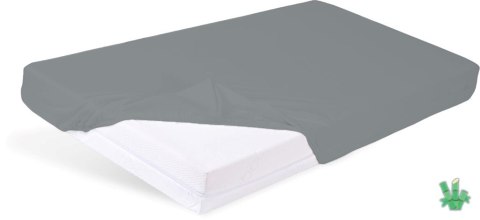 Prześcieradło bambusowe z gumką 120x200 grafitowe na materace o wysokości do 20 cm o gramaturze 140 g/m2 Prześcieradło bambusowe z gumką 120x200 grafitowe na materace o wysokości do 20 cm o gramaturze 140 g/m2