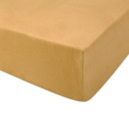 Prześcieradło jersey z gumką 220x200 042 musztardowe Darymex