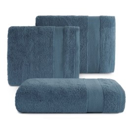 Ręcznik 50x90 Lorita ciemny niebieski frotte 500g/m2 Eurofirany