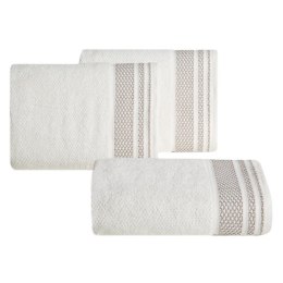 Ręcznik 50x90 Suzana kremowy frotte 500g/m2 Eurofirany