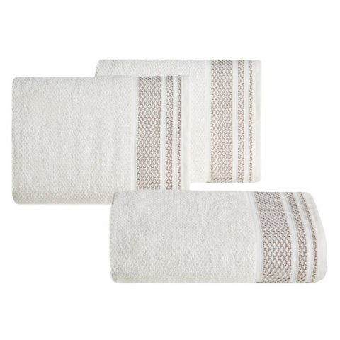 Ręcznik 50x90 Suzana kremowy frotte 500g/m2 Eurofirany Ręcznik 50x90 Suzana kremowy frotte 500g/m2 Eurofirany