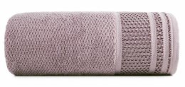 Ręcznik 50x90 Suzana pudrowy różowy frotte 500g/m2 Eurofirany