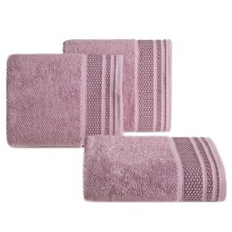 Ręcznik 50x90 Suzana pudrowy różowy frotte 500g/m2 Eurofirany