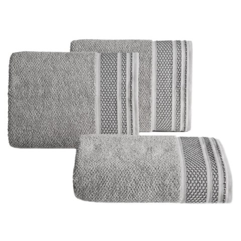 Ręcznik 50x90 Suzana srebrny frotte 500g/m2 Eurofirany Ręcznik 50x90 Suzana srebrny frotte 500g/m2 Eurofirany