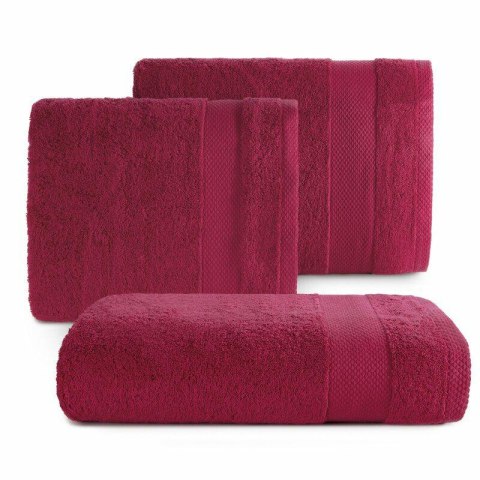 Ręcznik 70x140 Lorita amarantowy frotte 500g/m2 Eurofirany Ręcznik 70x140 Lorita amarantowy frotte 500g/m2 Eurofirany