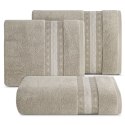 Ręcznik 70x140 Malika beżowy frotte 500g/m2 Eurofirany Ręcznik 70x140 Malika beżowy frotte 500g/m2 Eurofirany