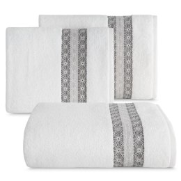 Ręcznik 70x140 Malika biały frotte 500g/m2 Eurofirany