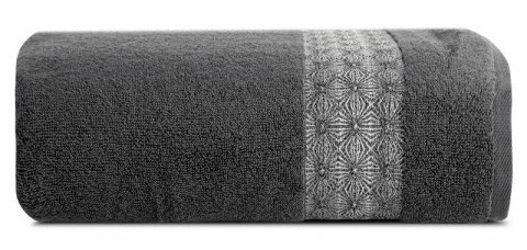 Ręcznik 70x140 Malika grafitowy frotte 500g/m2 Eurofirany Ręcznik 70x140 Malika grafitowy frotte 500g/m2 Eurofirany