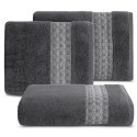 Ręcznik 70x140 Malika grafitowy frotte 500g/m2 Eurofirany Ręcznik 70x140 Malika grafitowy frotte 500g/m2 Eurofirany