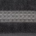 Ręcznik 70x140 Malika grafitowy frotte 500g/m2 Eurofirany Ręcznik 70x140 Malika grafitowy frotte 500g/m2 Eurofirany