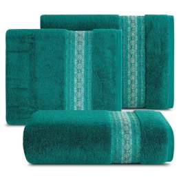 Ręcznik 70x140 Malika turkusowy frotte 500g/m2 Eurofirany