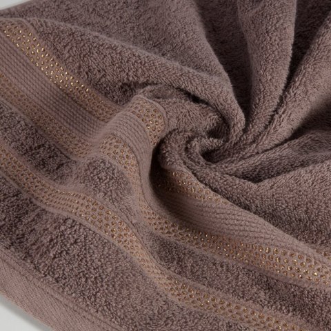 Ręcznik Judy 70x140 brązowy jasny 500g/m2 Eurofirany Ręcznik Judy 70x140 brązowy jasny 500g/m2 Eurofirany