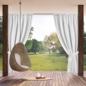 Zasłona gotowa 155x200 Garden biała do ogrodu wodoodporna mocowana na tunelu Eurofirany Zasłona gotowa 155x200 Garden biała do ogrodu wodoodporna mocowana na tunelu Eurofirany