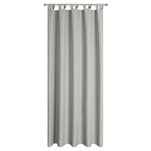 Zasłona gotowa 155x240 Garden srebrna do ogrodu wodoodporna mocowana na szelki/rzep Eurofirany Zasłona gotowa 155x240 Garden srebrna do ogrodu wodoodporna mocowana na szelki/rzep Eurofirany