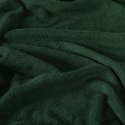 DREAMY PREMIUM Prześcieradło frotte z gumką, szerokość 90 x wysokość 200cm, kolor 035 ciemny zielony;butelkowy 100034/FRG/035/09