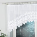 FELICJA Firanka żakardowa gotowa ze wzorem na samym dole, szerokość 200 x wysokość 80cm, kolor 001 biały 018989/FBL/001/200080/1 FELICJA Firanka żakardowa gotowa ze wzorem na samym dole, szerokość 200 x wysokość 80cm, kolor 001 biały 018989/FBL/001/200080/1