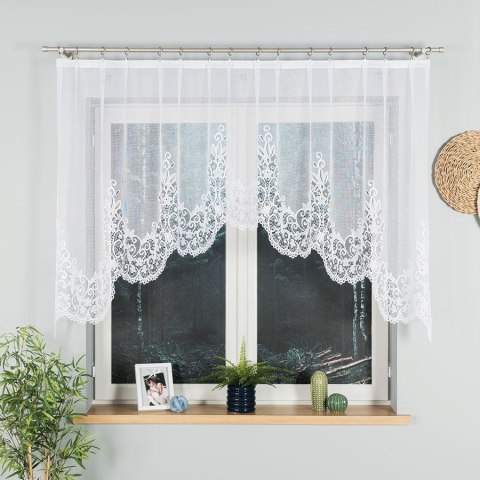 Firana 250x120 Berenika biała żakardowa gotowa 004304/FBL/001/250120/1 Firana 250x120 Berenika biała żakardowa gotowa 004304/FBL/001/250120/1