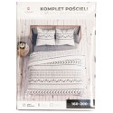 GAJA Komplet pościeli z satyny bawełnianej, 220x200cm 100009/SAT/000/220200/1 GAJA Komplet pościeli z satyny bawełnianej, 220x200cm 100009/SAT/000/220200/1