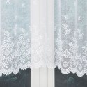 KAROLINA Firanka żakardowa gotowa, szerokość 300 x wysokość 120cm, kolor 001 biały 054160/FBL/001/300120/1 KAROLINA Firanka żakardowa gotowa, szerokość 300 x wysokość 120cm, kolor 001 biały 054160/FBL/001/300120/1