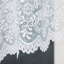 KAROLINA Firanka żakardowa gotowa, szerokość 300 x wysokość 120cm, kolor 001 biały 054160/FBL/001/300120/1 KAROLINA Firanka żakardowa gotowa, szerokość 300 x wysokość 120cm, kolor 001 biały 054160/FBL/001/300120/1