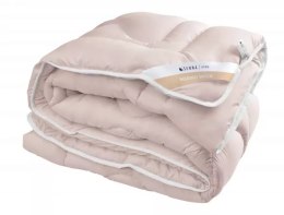 Kołdra wełniana 155x200 Merino Wool różowa 2,1 kg 100% naturalna wełna owcza Inter Widex