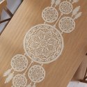 LEA Bieżnik żakardowy gotowy, łapacz snów, szerokość 45 x wysokość 155cm, kolor 002 naturalny/beż 001391/KSZ/002/045155/1 LEA Bieżnik żakardowy gotowy, łapacz snów, szerokość 45 x wysokość 155cm, kolor 002 naturalny/beż 001391/KSZ/002/045155/1