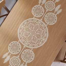 LEA Bieżnik żakardowy gotowy, łapacz snów, szerokość 45 x wysokość 155cm, kolor 002 naturalny/beż 001391/KSZ/002/045155/1