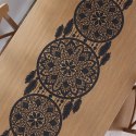 Obrus bieżnik 44x224 Alia czarny żakardowy gotowy łapacz snów 001390/KSZ/003/044224/1 Obrus bieżnik 44x224 Alia czarny żakardowy gotowy łapacz snów 001390/KSZ/003/044224/1