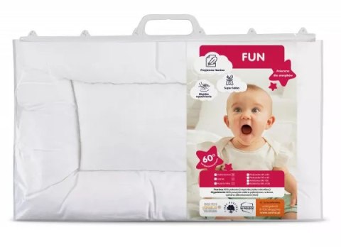 Poduszka antyalergiczna 40x60 Fun płaska 100 % mikrofibra biała Inter Widex Poduszka antyalergiczna 40x60 Fun płaska 100 % mikrofibra biała Inter Widex