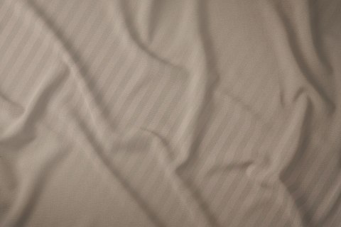 Pościel adamaszkowa 160x200 taupe beżowa ciemna jednobarwna paski 1 cm Pure Pościel adamaszkowa 160x200 taupe beżowa ciemna jednobarwna paski 1 cm Pure