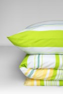 Pościel bawełniana 140x200 Action zielona żółta pasy Premium Bielbaw 1 Pościel bawełniana 140x200 Action zielona żółta pasy Premium Bielbaw 1