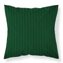 Poszewka adamaszkowa 40x40 zielona ciemna jednobarwna paski 1 cm Pure Poszewka adamaszkowa 40x40 zielona ciemna jednobarwna paski 1 cm Pure