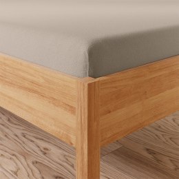 Prześcieradło jersey z gumką 180x200 Dreamy Premium beżowe 100034/FRG/017/180200/1
