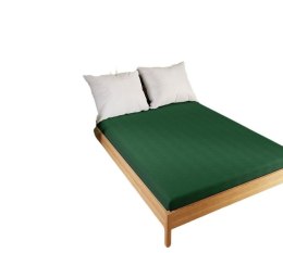 Prześcieradło jersey z gumką 180x200 Dreamy Premium zielone ciemne 100033/JEG/006/180200/1