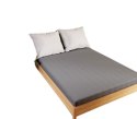 Prześcieradło jersey z gumką 220x200 Dreamy Premium szare ciemne 100033/JEG/003/220200/1 Prześcieradło jersey z gumką 220x200 Dreamy Premium szare ciemne 100033/JEG/003/220200/1
