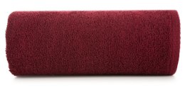 Ręcznik Gładki 1 50x90 34 bordowy 400 g/m2 frotte Eurofirany