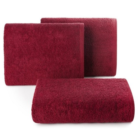 Ręcznik Gładki 1 50x90 34 bordowy 400 g/m2 frotte Eurofirany Ręcznik Gładki 1 50x90 34 bordowy 400 g/m2 frotte Eurofirany