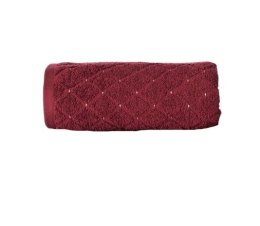 Ręcznik Oliwier 70x140 ciemno czerwony; burgundowy R00001/RB0/009/070140/1