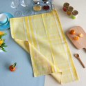 Ścierka kuchenna 45x65 Fair musztardowa kratka bawełniana I 23 Ścierka kuchenna 45x65 Fair musztardowa kratka bawełniana I 23