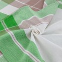 Komplet ścierek kuchenych 2szt 50x70 Mona zielona beżowa kratka Eurofirany Komplet ścierek kuchenych 2szt 50x70 Mona zielona beżowa kratka Eurofirany