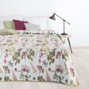 Narzuta dekoracyjna 220x240 Rosa róże biała kolorowa welurowa D91 Narzuta dekoracyjna 220x240 Rosa róże biała kolorowa welurowa D91