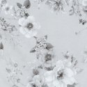 Pościel bawełniana 160x200 Sara 31 szara kwiaty Eurofirany Pościel bawełniana 160x200 Sara 31 szara kwiaty Eurofirany