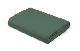 Prześcieradło satynowe z gumką 140x200 oliwkowe jednobarwne Pure