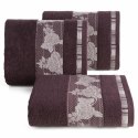 Ręcznik Isabel 70x140 fioletowy ciemny frotte 485 g/m2 Eurofirany Ręcznik Isabel 70x140 fioletowy ciemny frotte 485 g/m2 Eurofirany