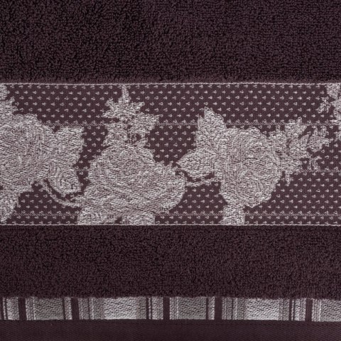 Ręcznik Isabel 70x140 fioletowy ciemny frotte 485 g/m2 Eurofirany Ręcznik Isabel 70x140 fioletowy ciemny frotte 485 g/m2 Eurofirany