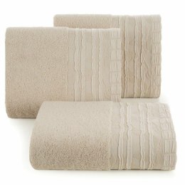 Ręcznik Rossi 70x140 beżowy frotte 500 g/m2 Eurofirany